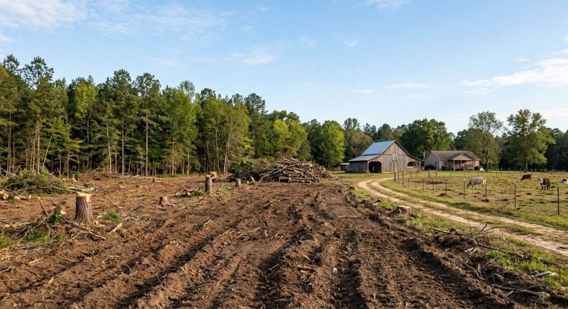 Land Clearing in Cumming, GA