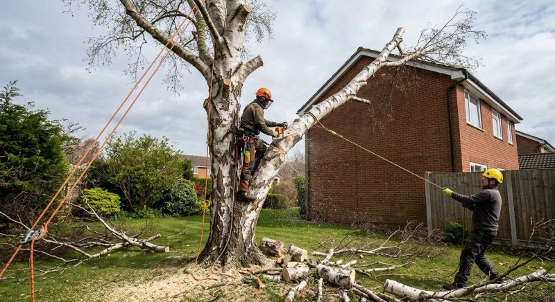 Birch Tree Removal in Duluth, MN