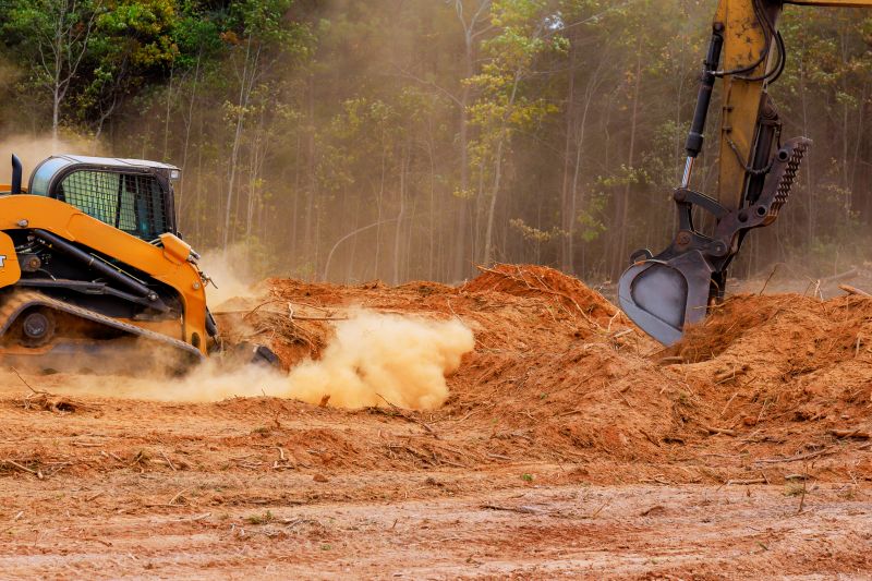 Bulldozer Clearing in Cumming, GA