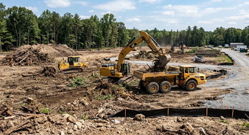 Commercial Lot Clearing in Houston, TX
