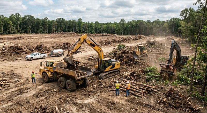 Commercial Property Clearing in Cumming, GA