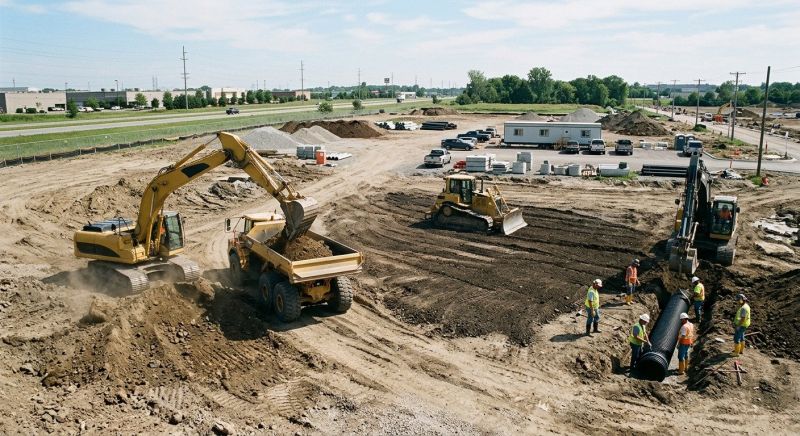 Commercial Site Preparation in Marietta, GA