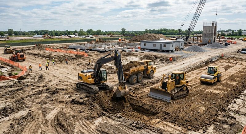 Commercial Site Preparation in Cumming, GA