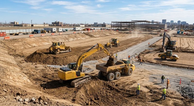 Commercial Site Preparation in Salt Lake City, UT