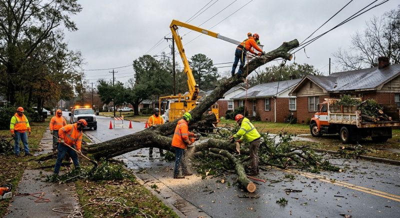 Fallen Tree Removal in Bucks County, PA