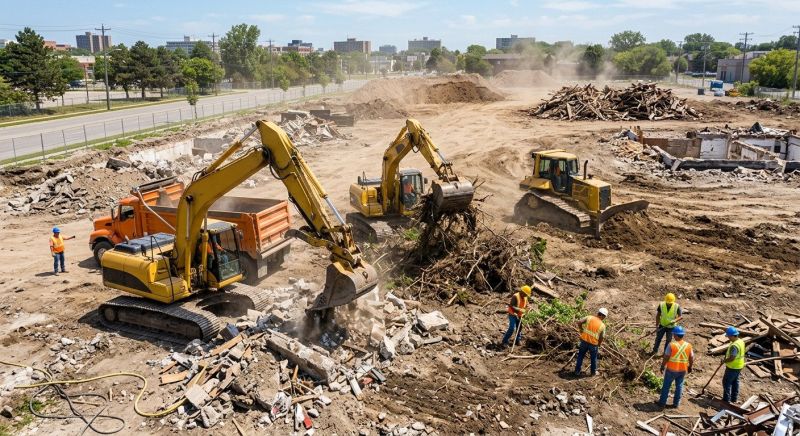 Site Clearing Service in Gwinnett County, GA